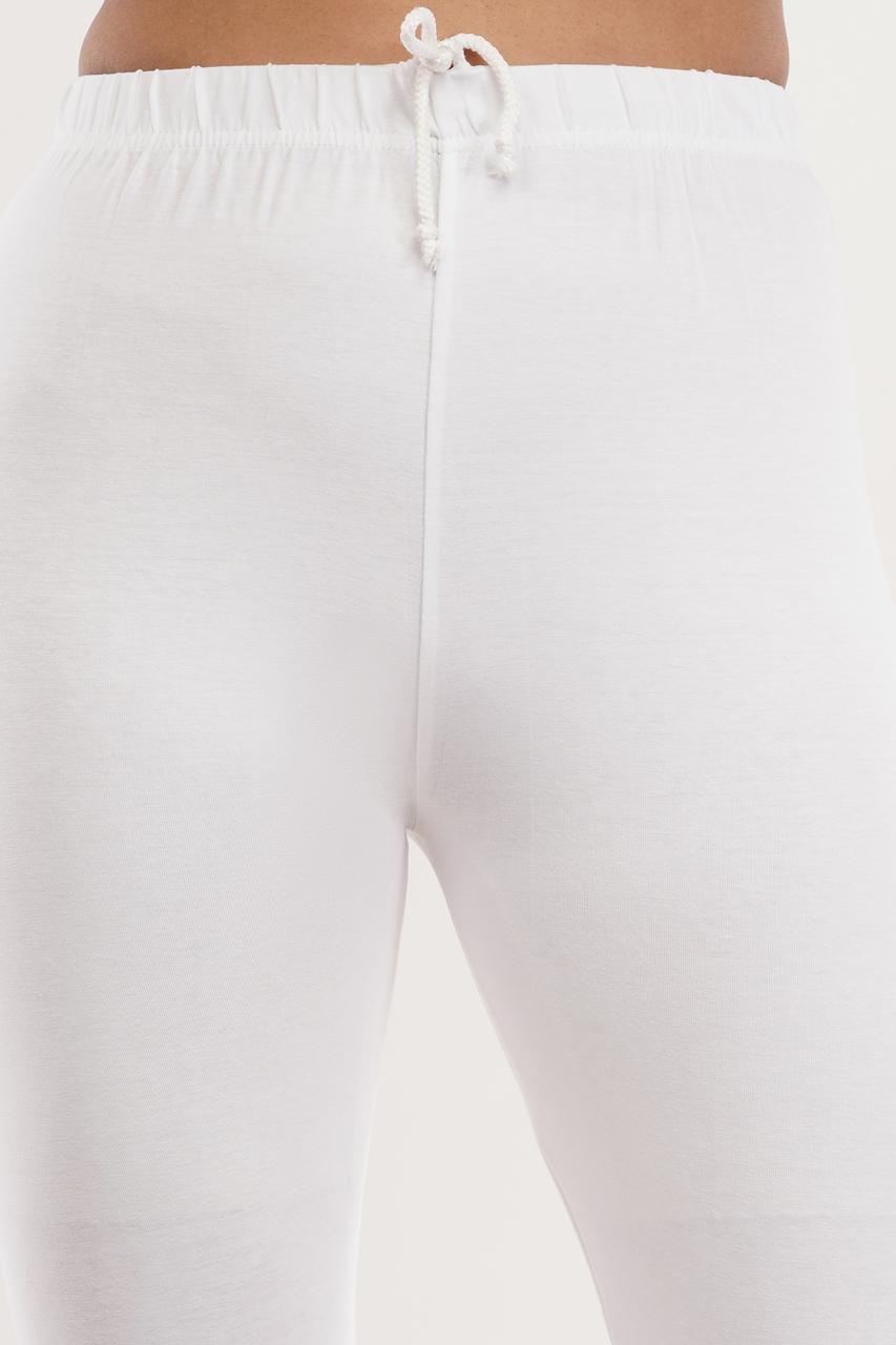 White Full Length Leggings For Women